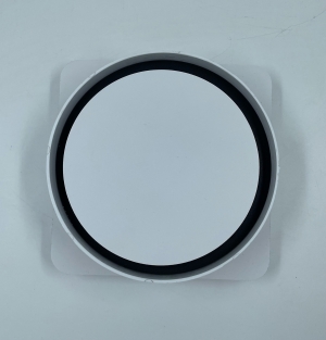 Теневой диффузор для натяжного потолка FoZa d125мм с вентилятором на шарикоподшипнике с выходом на трубу 60х120мм